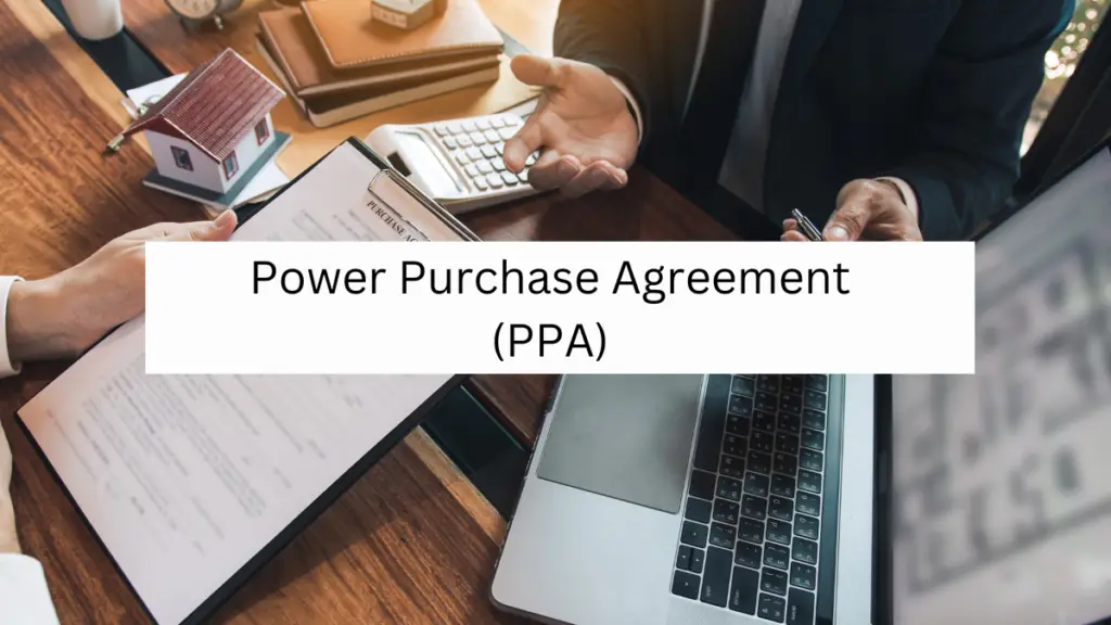 Power Purchase Agreement