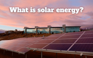 what is solar energy