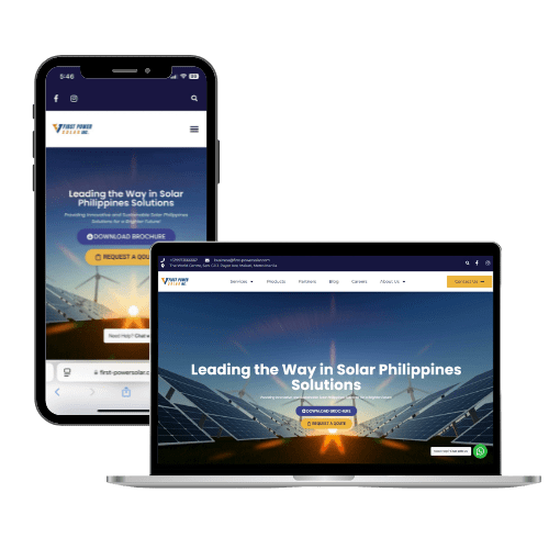 first power solar mobile responsive
